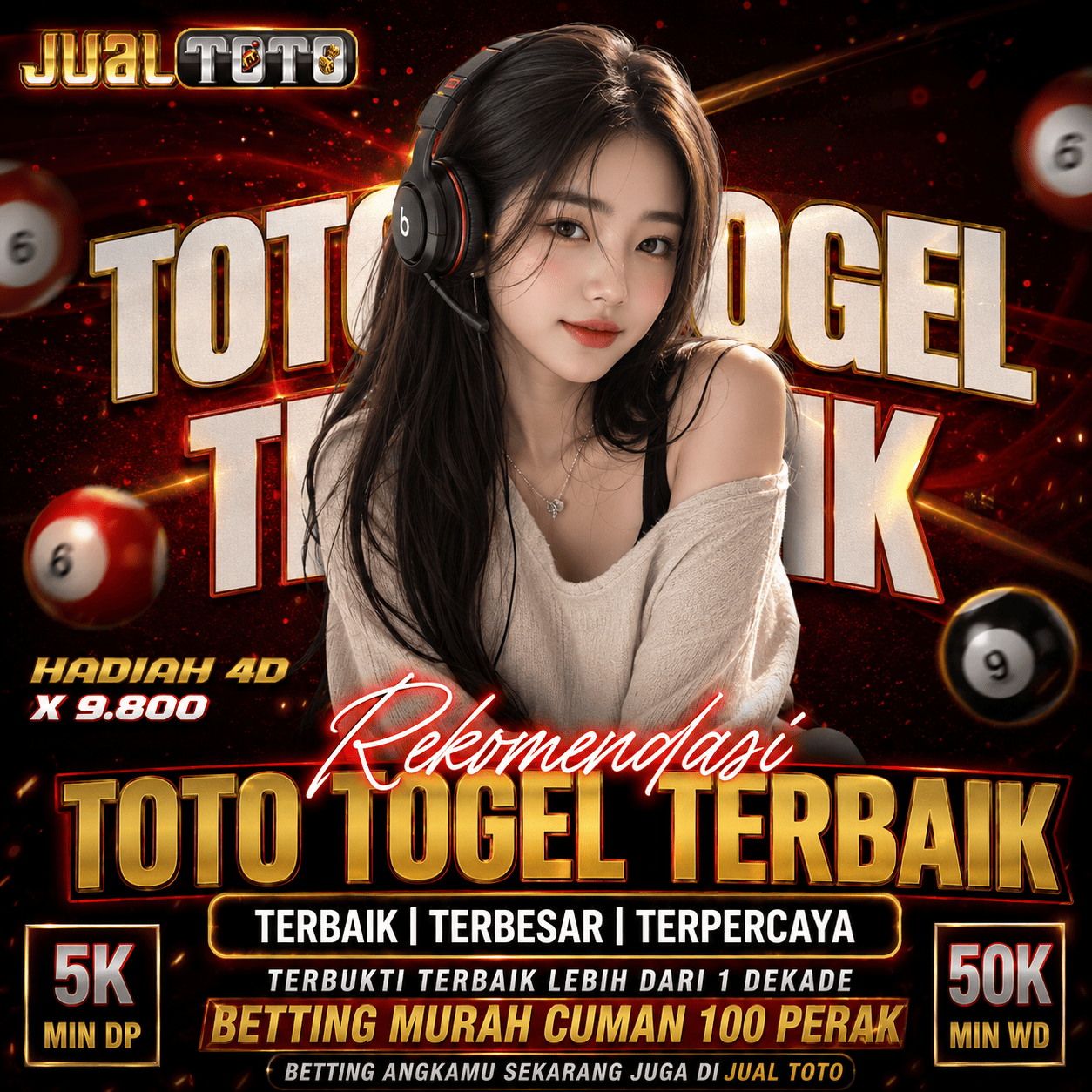 JUALTOTO: Link Agen Toto 4D & Situs Bandar Games Online Slots Terbaik