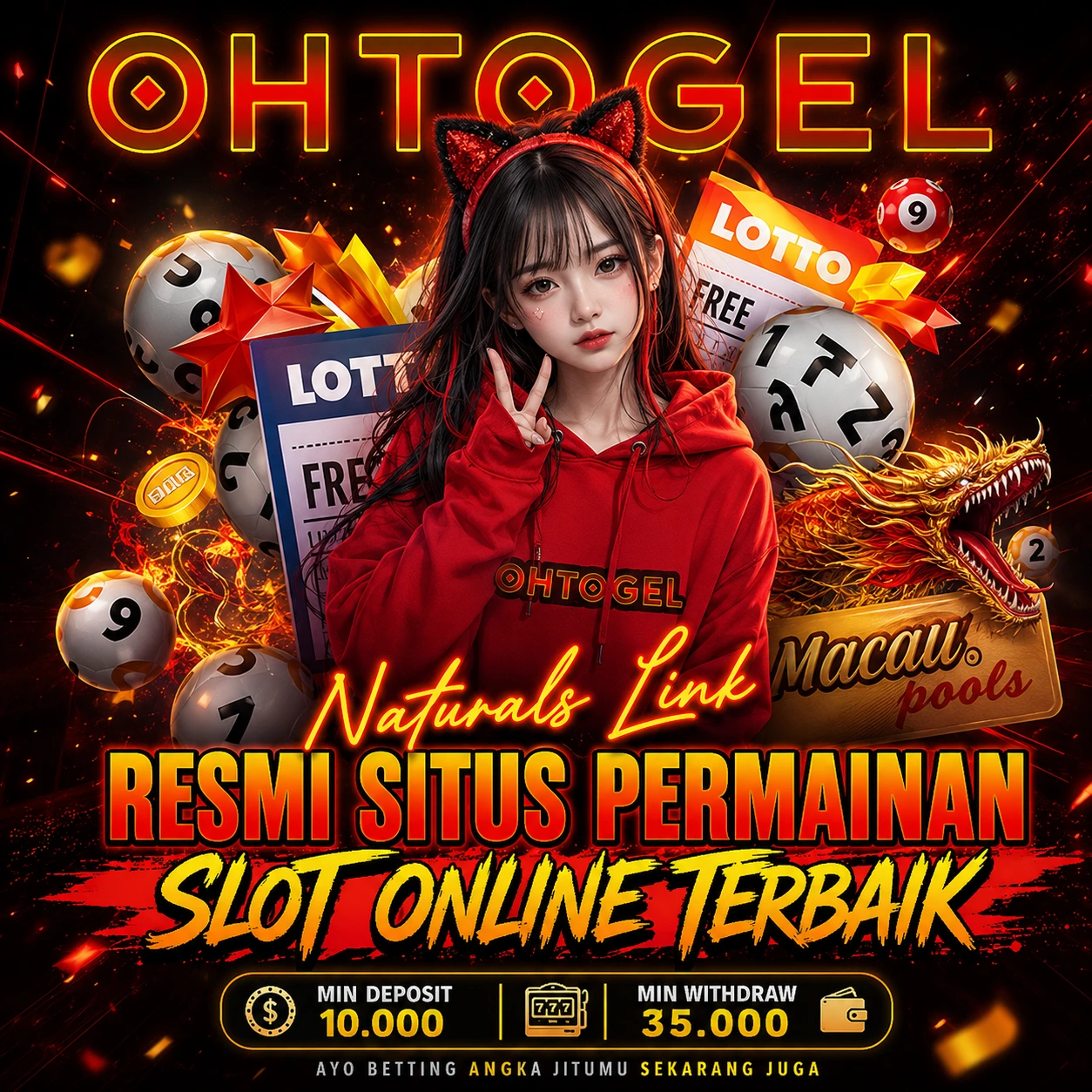 OHTOGEL : Naturals Link Resmi Situs Permainan Slot Online Terbaik